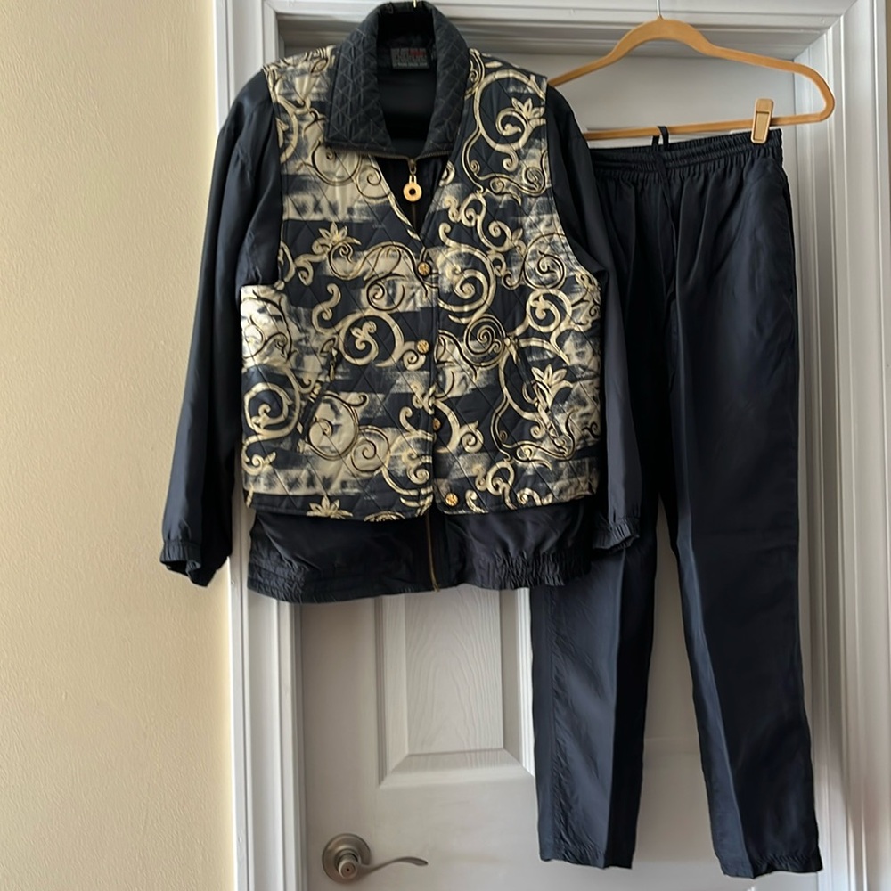 Mureli 3 piece silk outfit